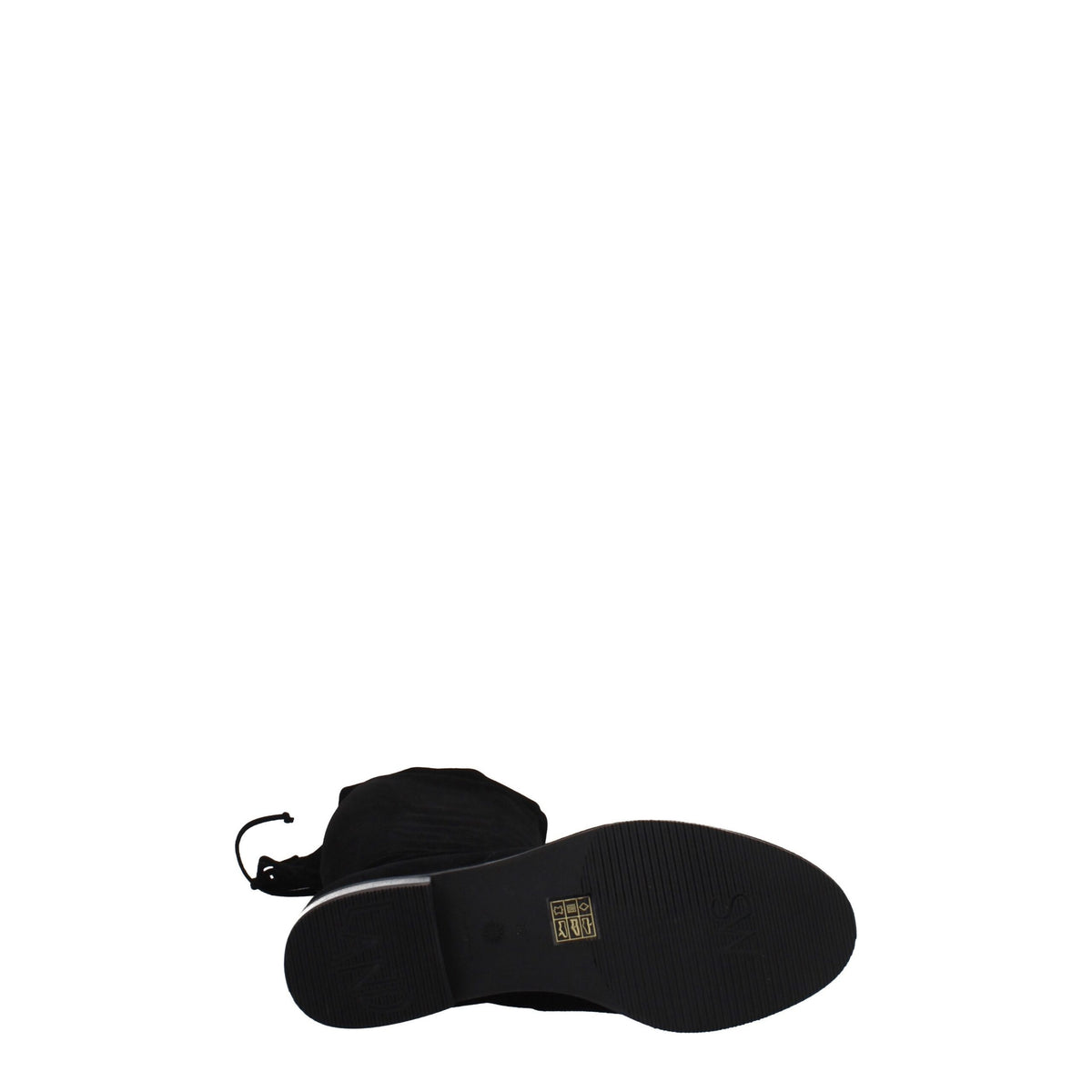 Stuart Weitzman Black Leather Over The Knee