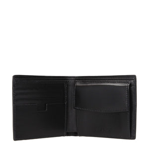 Testoni Black Leather Wallet