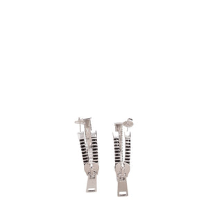 Marc Jacobs Gray Silver Earrings