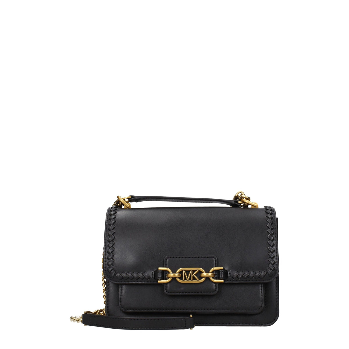 Michael Kors Black Leather Shoulder Bag