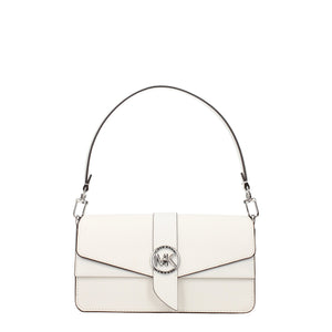 Michael Kors White Leather Handbag