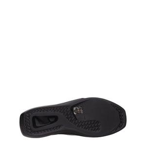 Alyx Black Leather Slippers