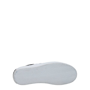 Marcelo Burlon Black Fabric Slip-On Loafers