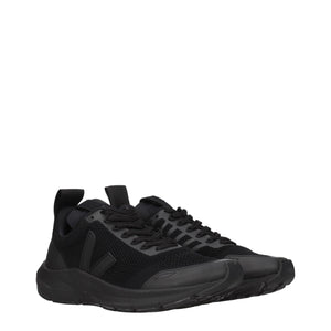 Veja Black Fabric Athletic Sneakers