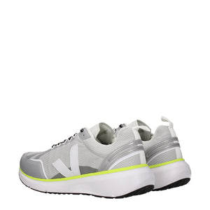 Veja Gray Fabric Athletic Sneakers