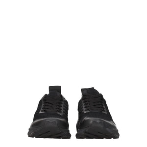 Veja Black Fabric Athletic Sneakers