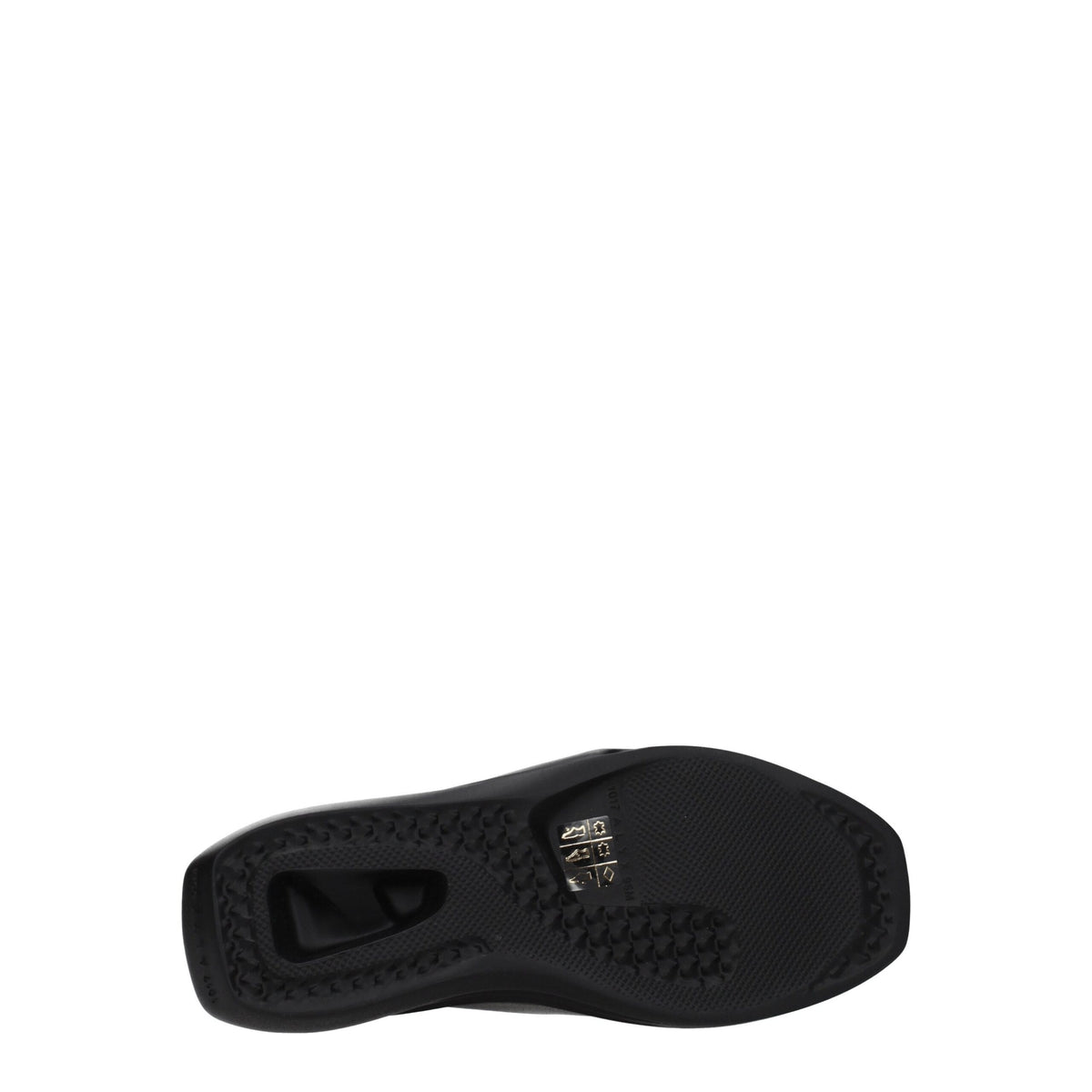 Alyx Black Leather Slippers