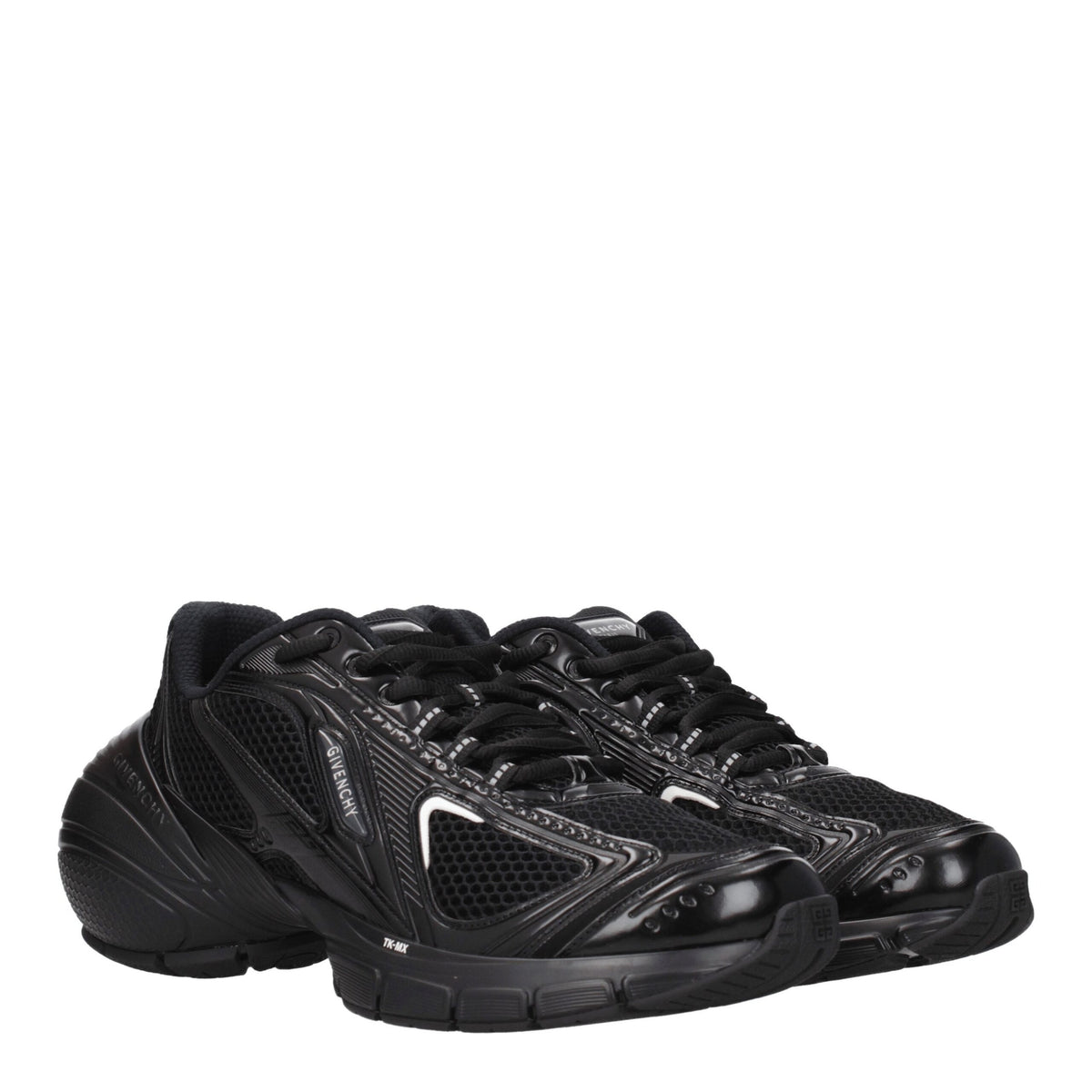 Givenchy Black Fabric Athletic Sneakers