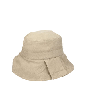 Jacquemus Beige Linen Bucket Hat