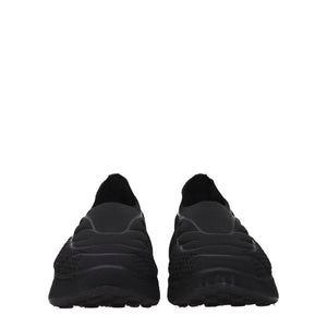 Givenchy Black Fabric Slip-On Loafers