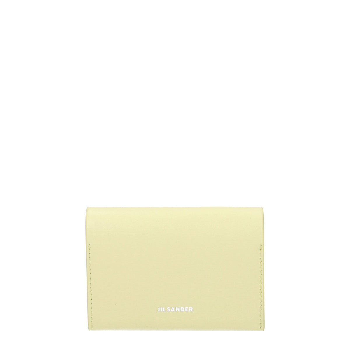 Jil Sander Yellow Leather Cardholder