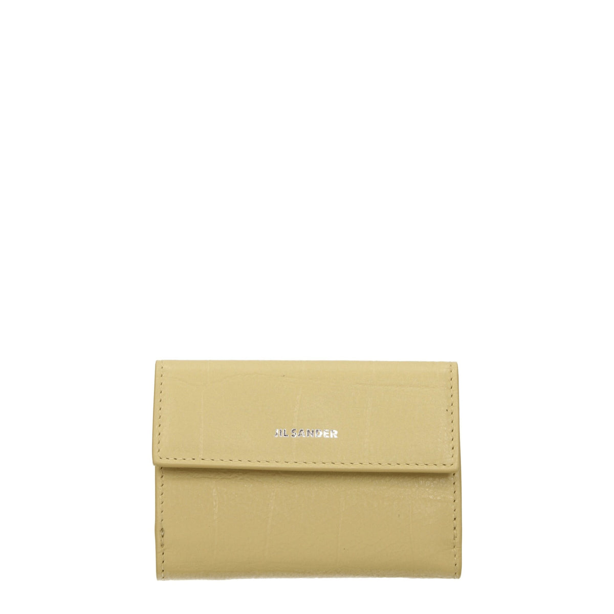 Jil Sander Yellow Leather Wallet