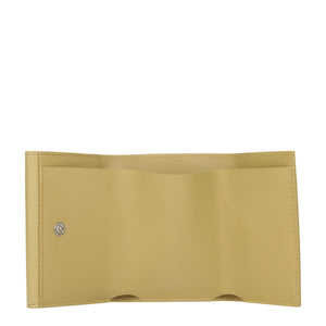 Jil Sander Yellow Leather Wallet