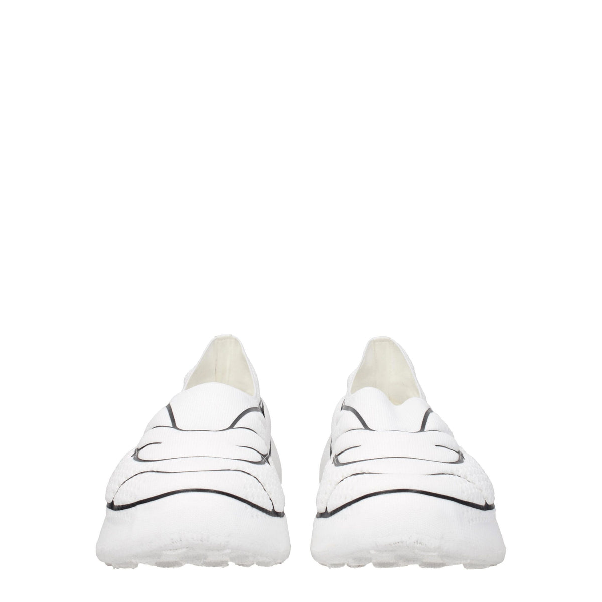 Givenchy White Fabric Low Top Sneakers