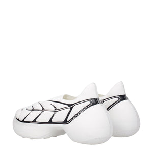 Givenchy White Fabric Low Top Sneakers