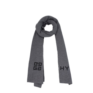 Givenchy Gray Wool Scarf