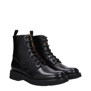 Church's Black Leather Ankle Boots