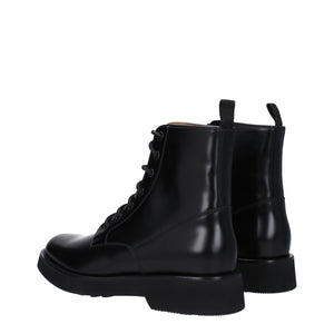 Church's Black Leather Ankle Boots