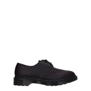 Dr. Martens Purple Leather Oxfords And Derbies