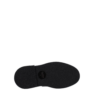 Max Mara Black Leather Oxfords And Derbies