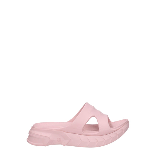 Givenchy Pink Cotton Slippers