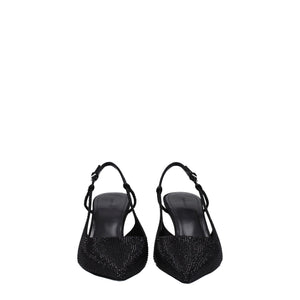 Givenchy Black Fabric High Heel Pumps