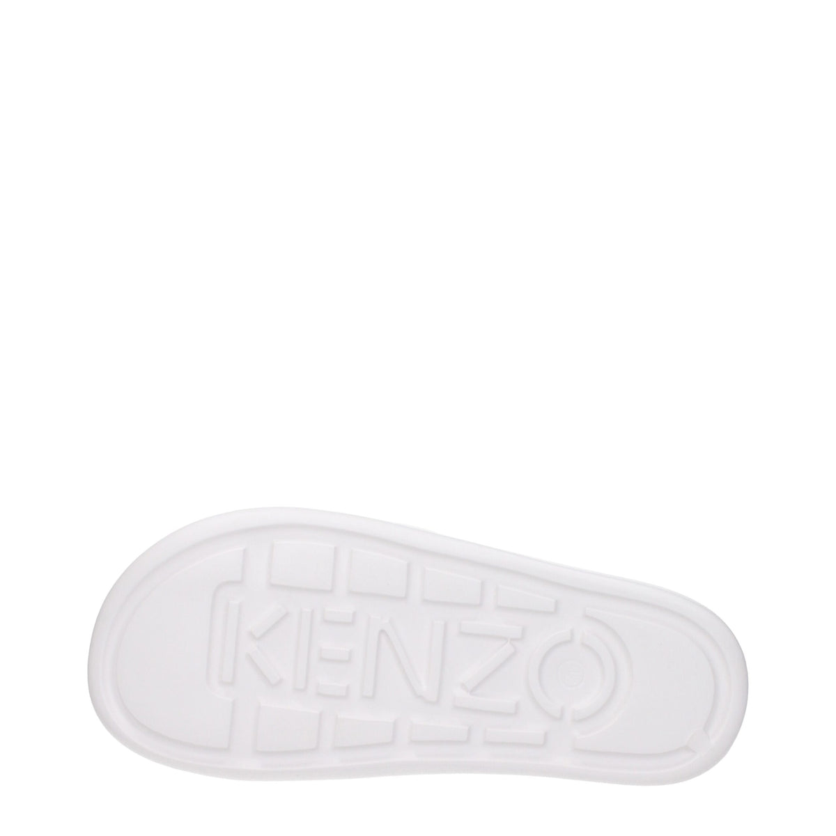 Kenzo White Cotton Slippers