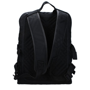 Burberry Black Fabric Backpack
