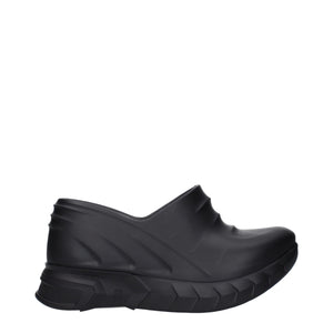 Givenchy Black Cotton Slippers