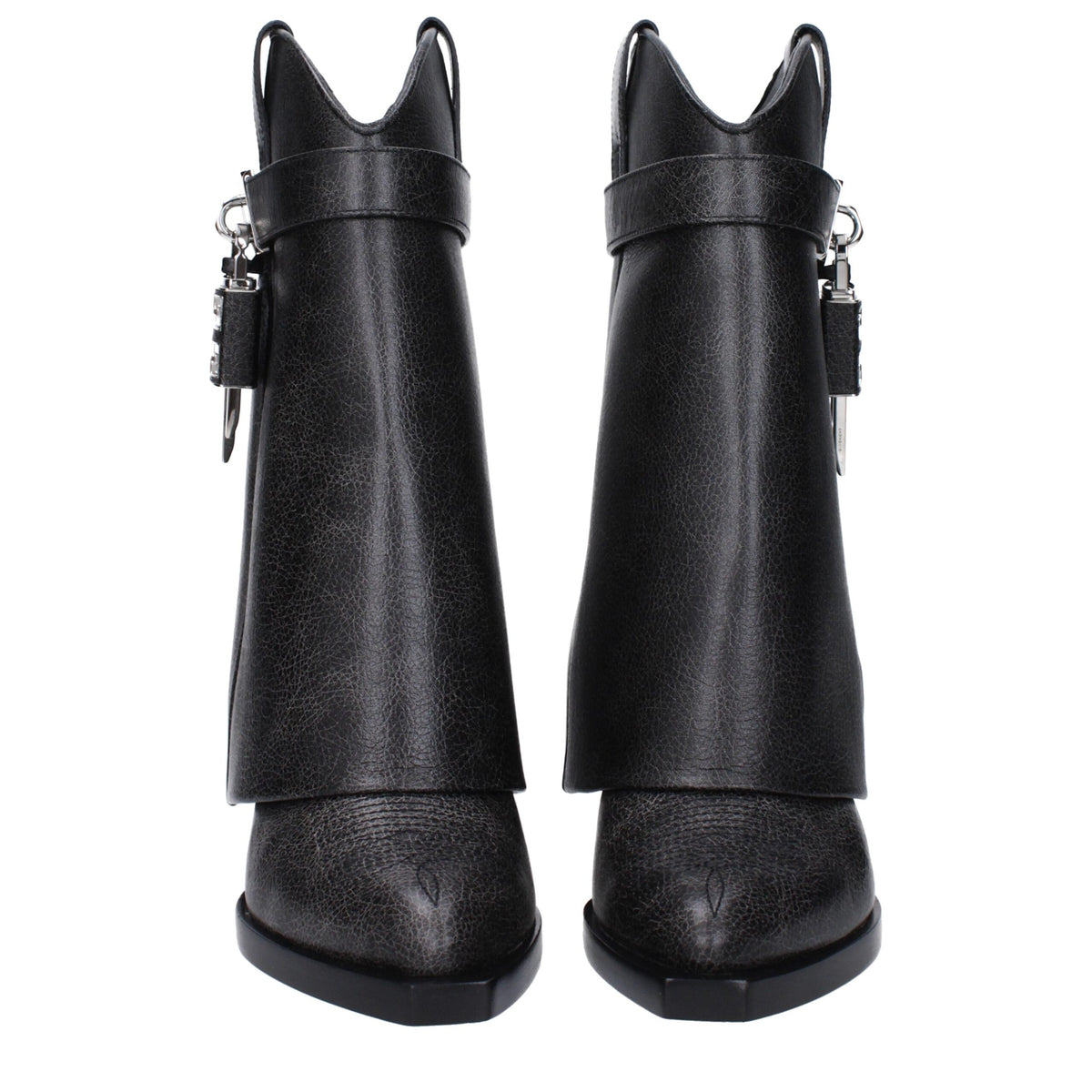 Givenchy Black Leather Ankle Boots