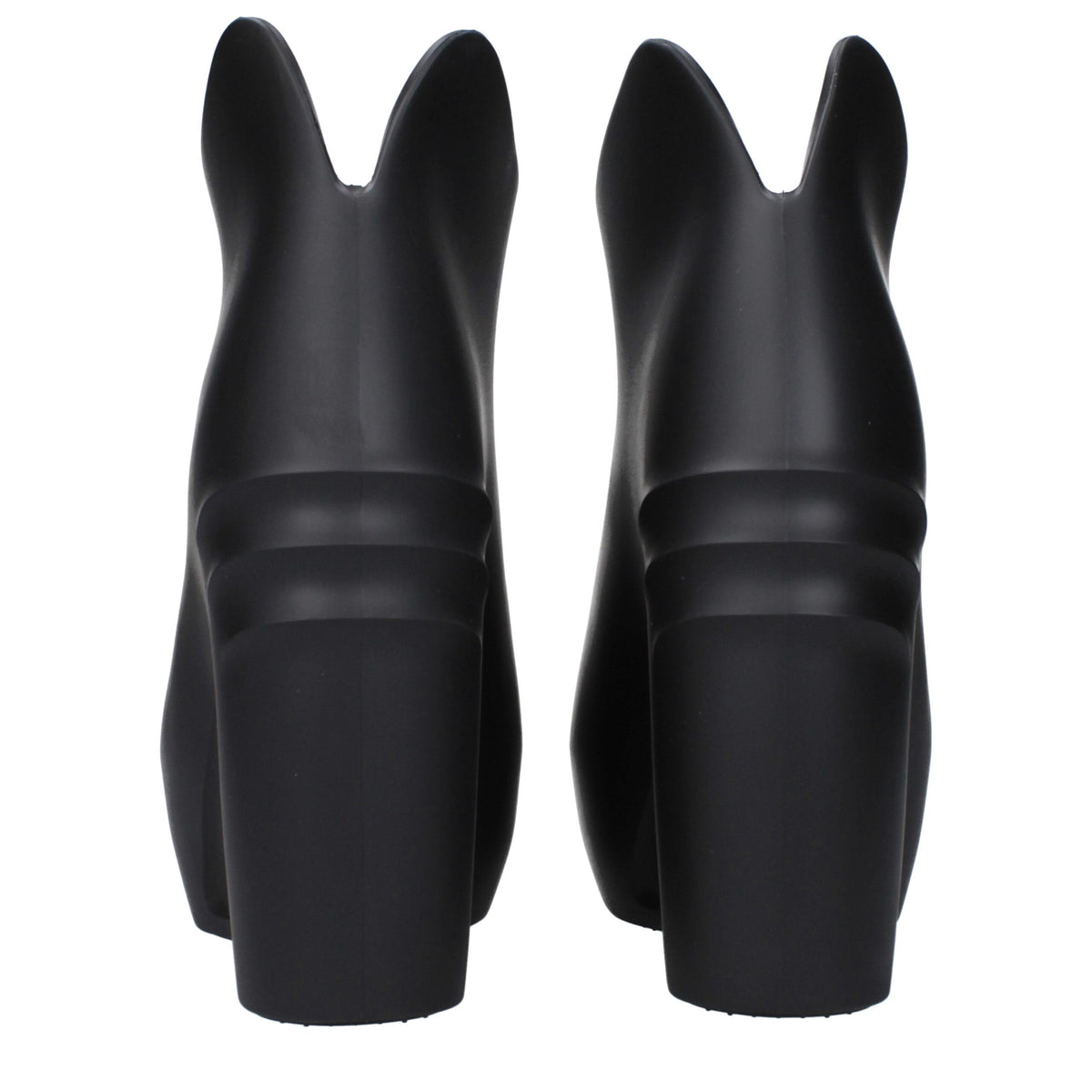 Givenchy Black Cotton Wedge Sandals