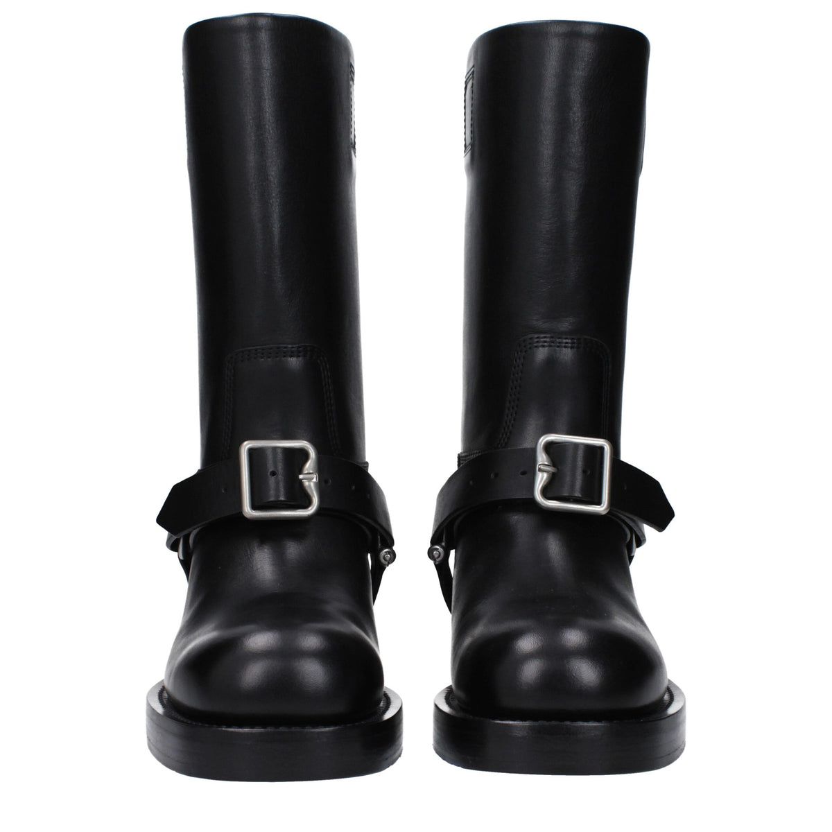 Burberry Black Leather Boots