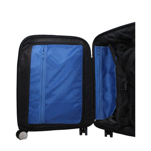 Piquadro Black Fabric Luggage And Travel