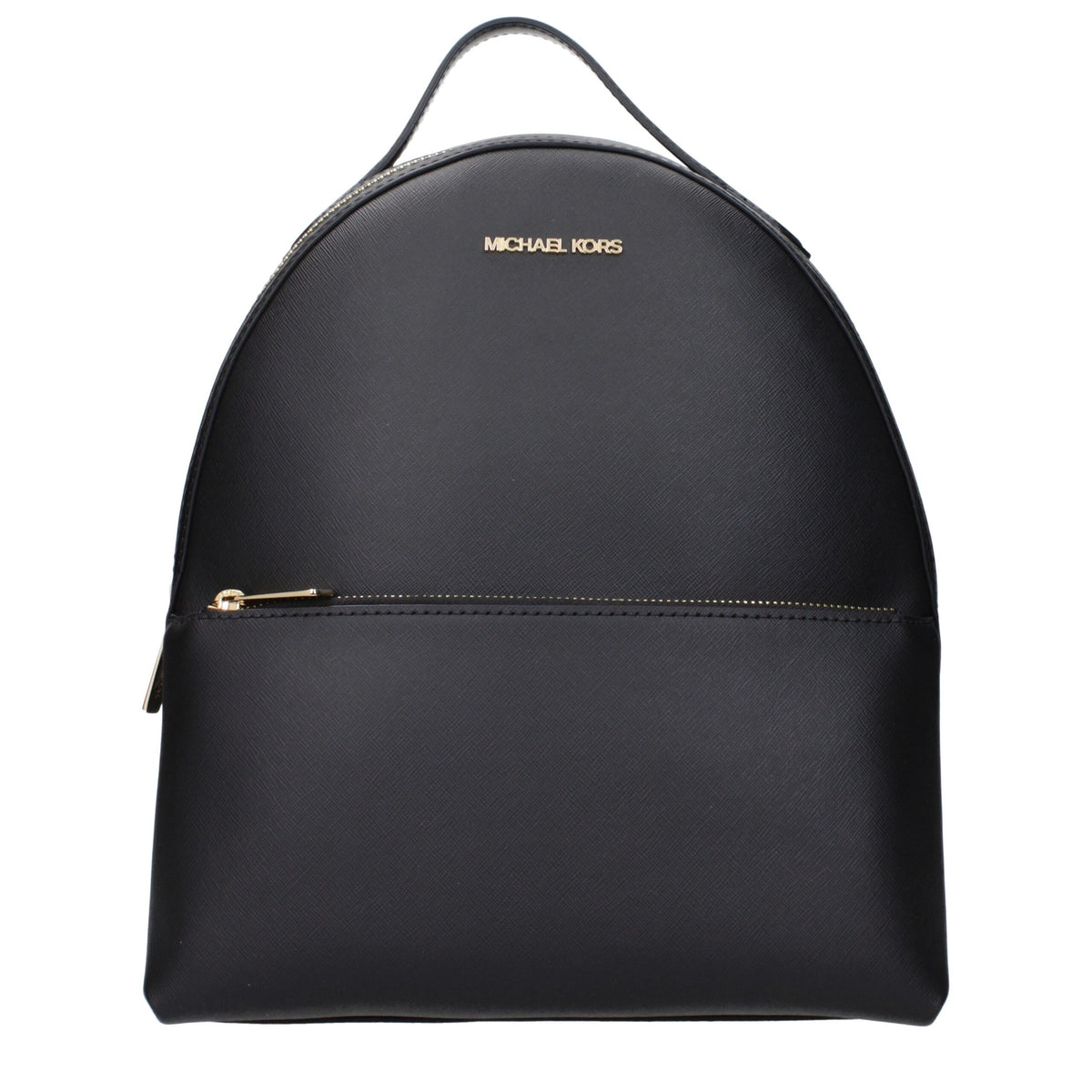 Michael Kors Black Leather Backpack