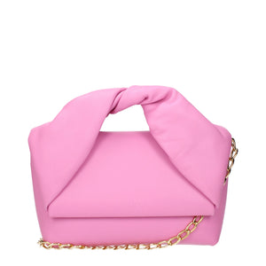 Jw Anderson Pink Leather Handbag