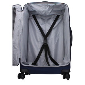 Piquadro Blue Fabric Luggage And Travel