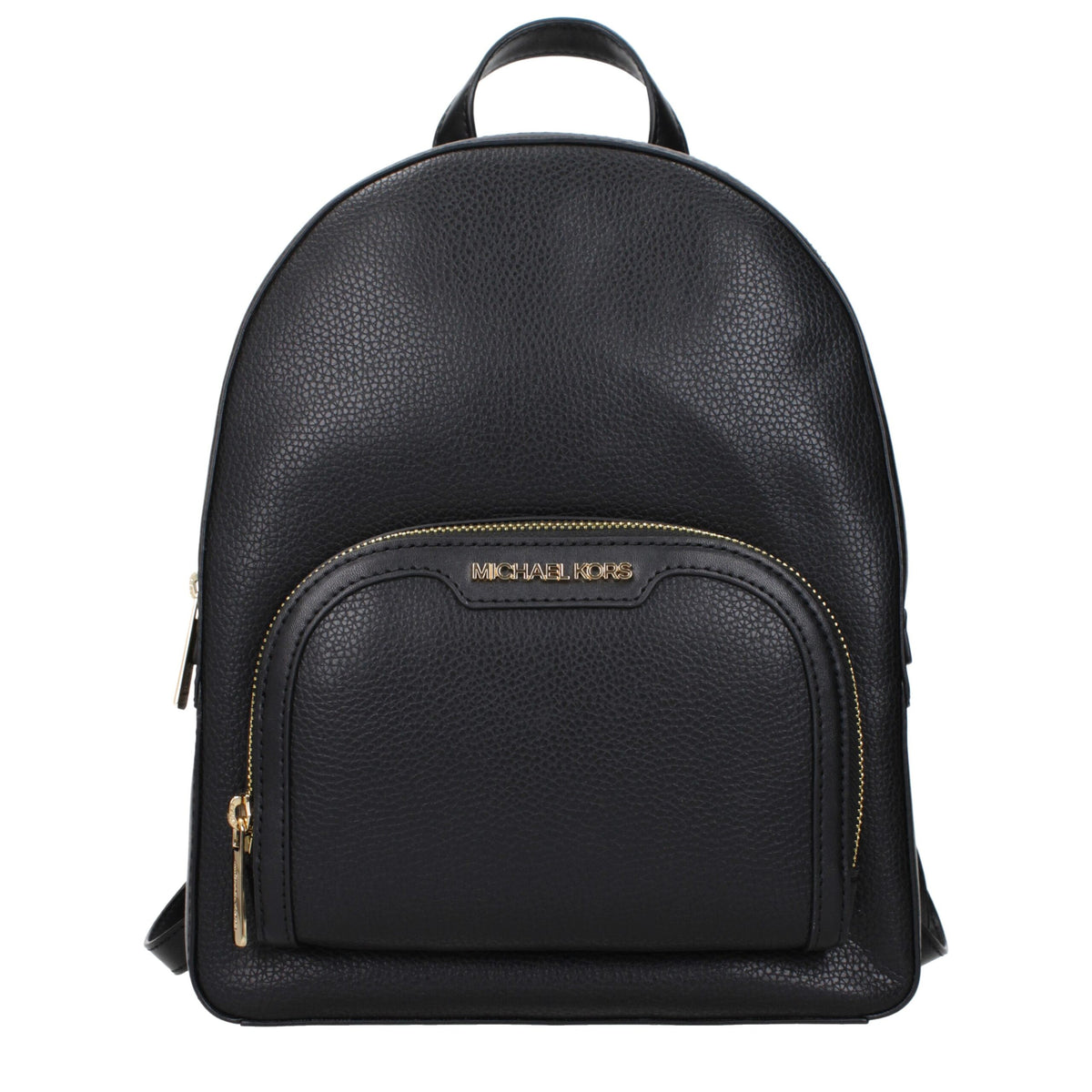Michael Kors Black Leather Backpack