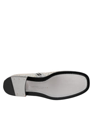 Dolce & Gabbana White Strass DG Logo Heels Ankle Boots Shoes