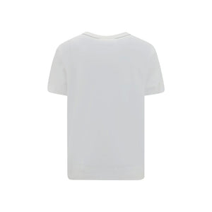 Brunello Cucinelli White Cotton T-Shirt