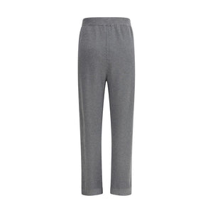 Brunello Cucinelli Gray Cotton Casual Pants