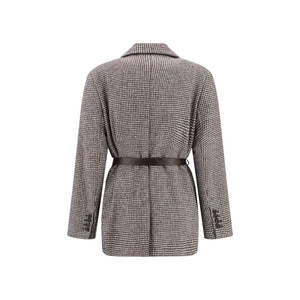 Brunello Cucinelli Brown Wool Blazer