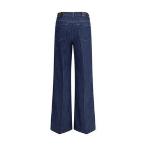 7FOR Blue Cotton Jeans Denim