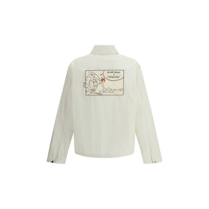 Moncler x Donald Glover White Cotton Coat