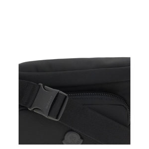 Moncler Black Nylon Clutch Bag