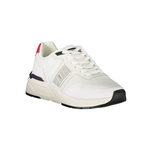 Blauer White Polyester Men Sneaker
