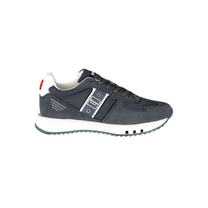 Blauer Blue Leather Men Sneaker