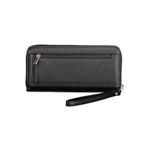 Guess Jeans Black Polyethylene Women Wallet