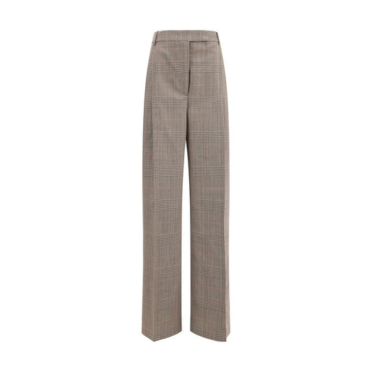 Rohe Beige Fleece Wool Casual Pants