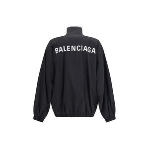 Balenciaga Black Polyester Shell Jacket