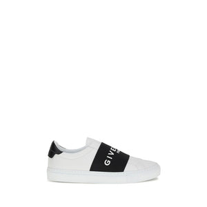 Givenchy White Calf Leather Bos Taurus Low Top Sneakers